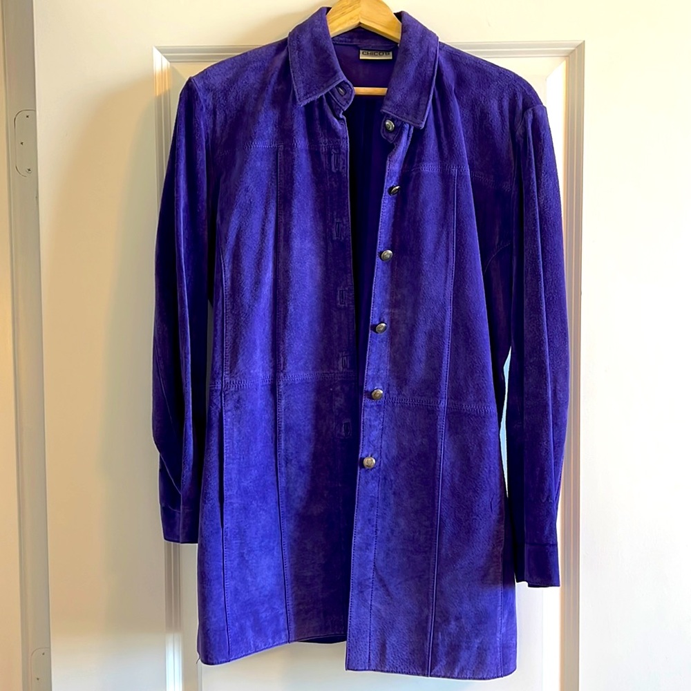 Vintage Chico’s Suede Jacket